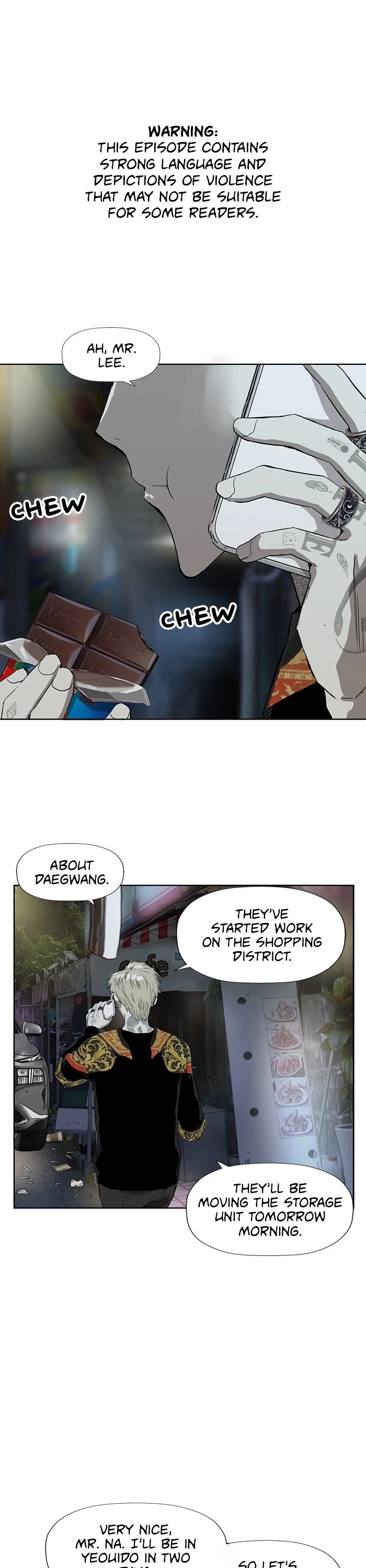 Weak Hero Chapter 186 page 1 - Chapter 186: (S3) Ep. 185