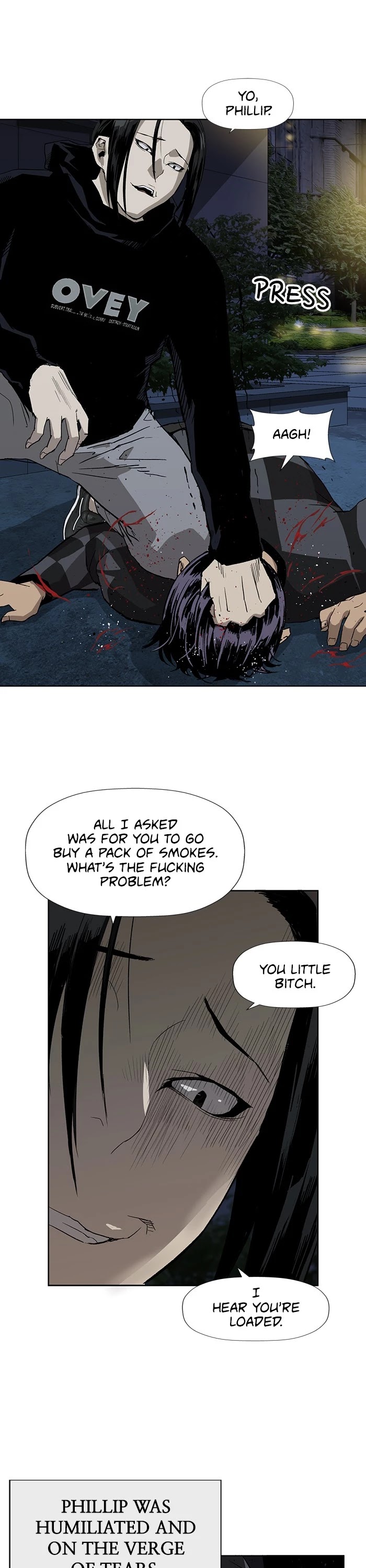 Weak Hero Chapter 186 page 14 - Chapter 186: (S3) Ep. 185