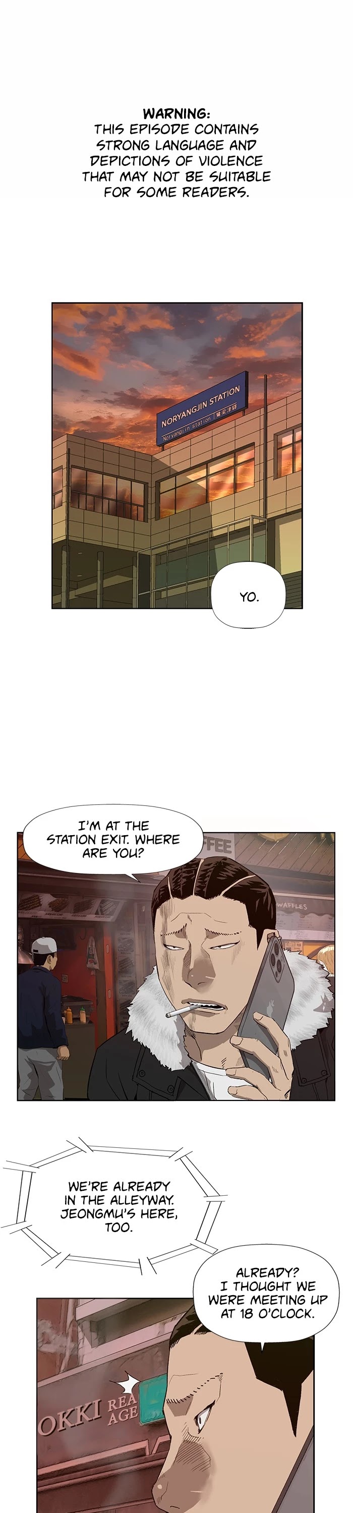 Weak Hero Chapter 189 page 1 - Chapter 189: (S3) Ep. 188