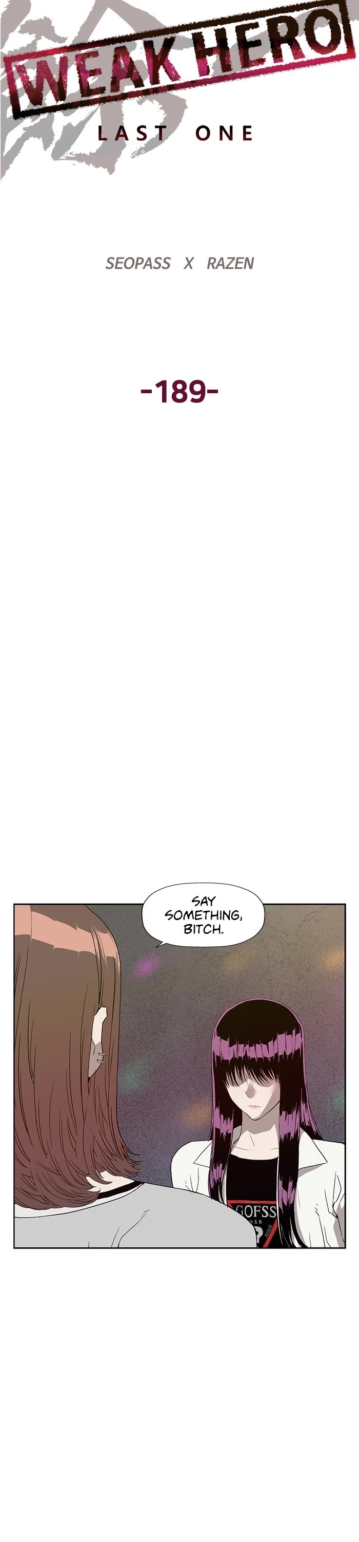 Weak Hero Chapter 190 page 13 - Chapter 190: (S3) Ep. 189