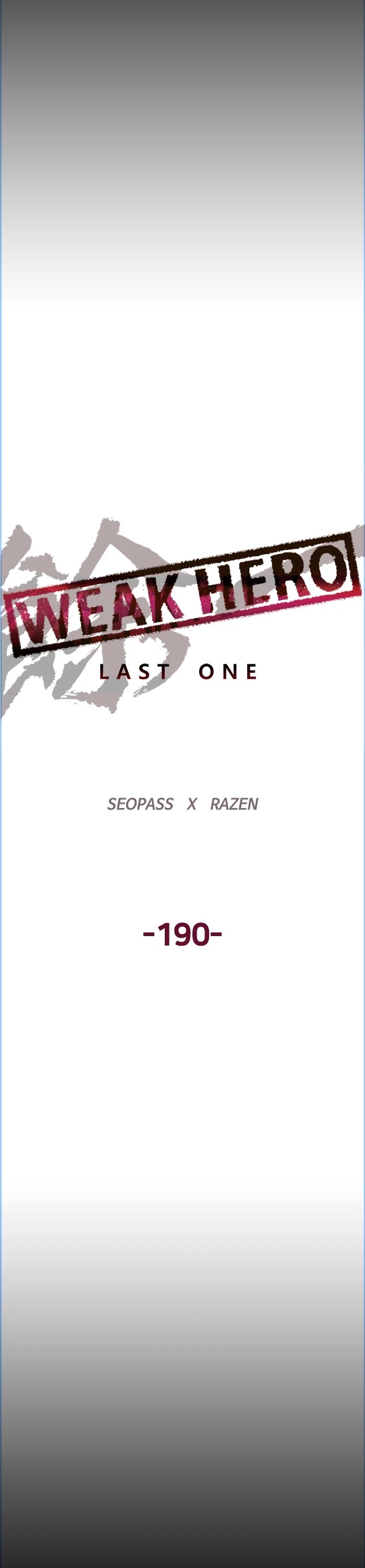 Weak Hero Chapter 191 page 10 - Chapter 191: (S3) Ep. 190