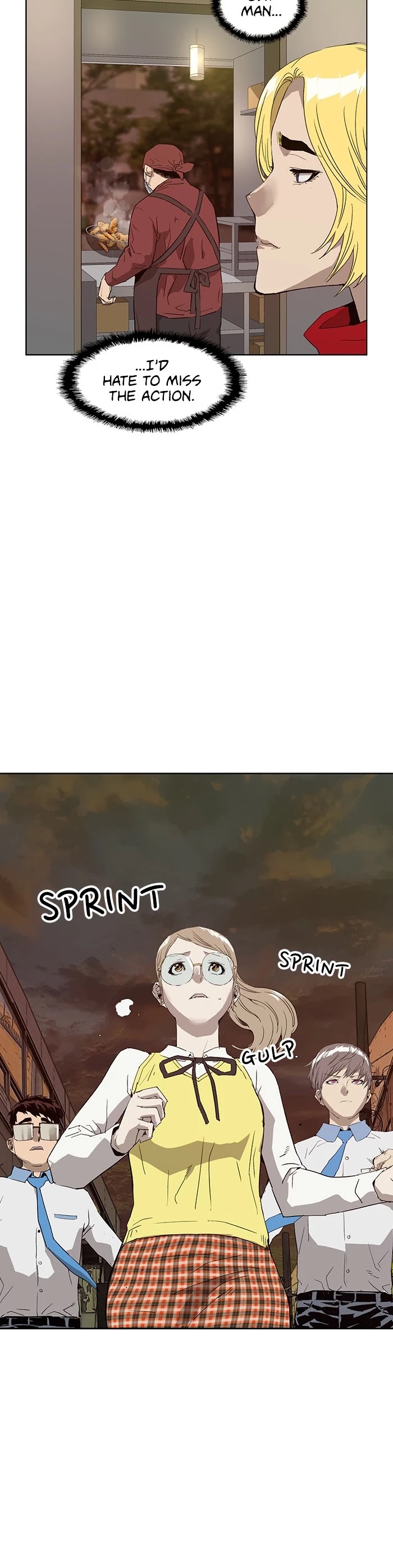 Weak Hero Chapter 192 page 12 - Chapter 192: (S3) Ep. 191