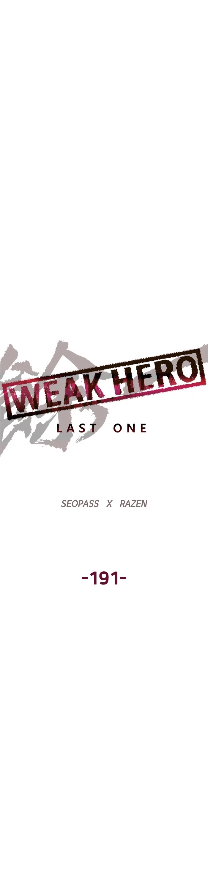 Weak Hero Chapter 192 page 13 - Chapter 192: (S3) Ep. 191