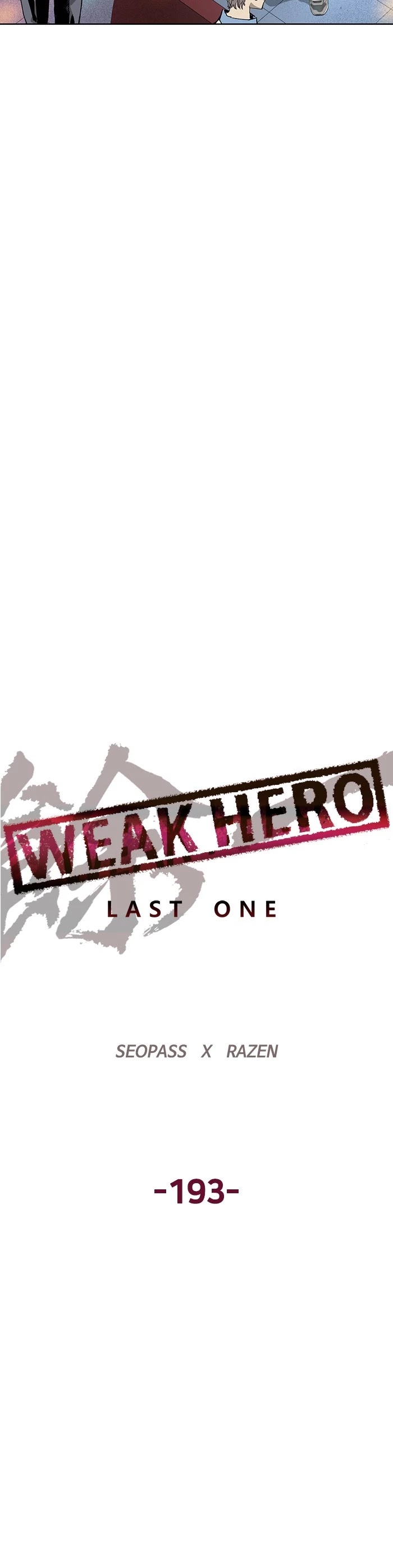 Weak Hero Chapter 194 page 32 - Chapter 194: (S3) Ep. 193