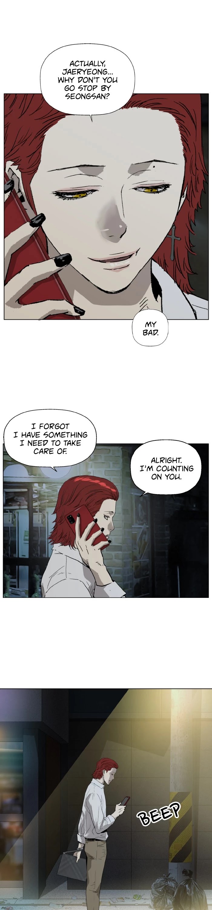 Weak Hero Chapter 196 page 37 - Chapter 196: (S3) Ep. 195