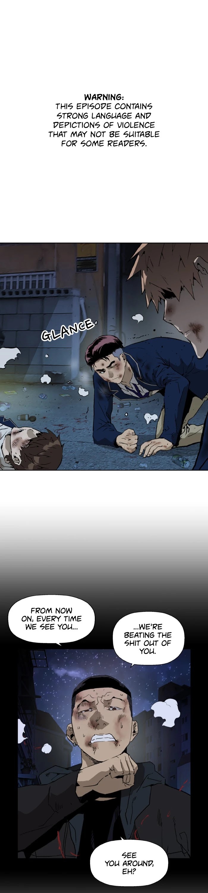 Weak Hero Chapter 200 page 1 - Chapter 200: (S3) Ep. 199
