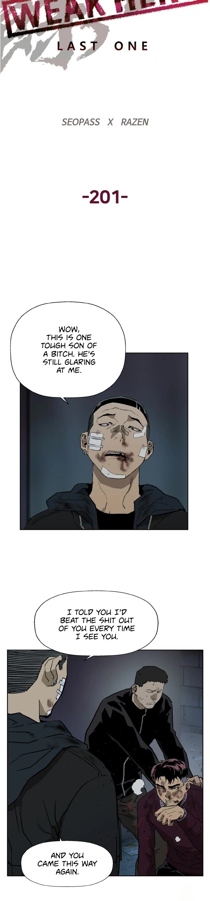 Weak Hero Chapter 202 page 13 - Chapter 202: (S3) Ep. 201