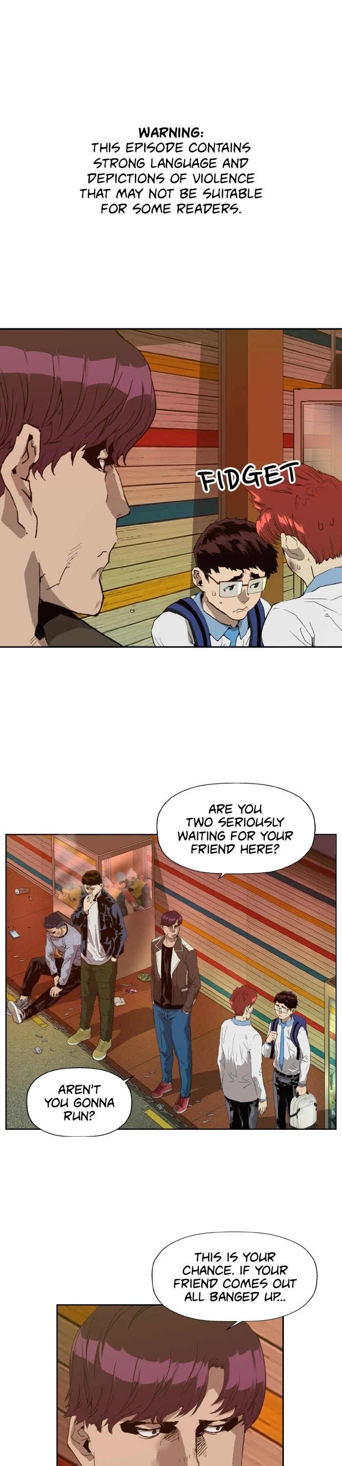 Weak Hero Chapter 211 page 1 - Chapter 211: (S3) Ep. 210