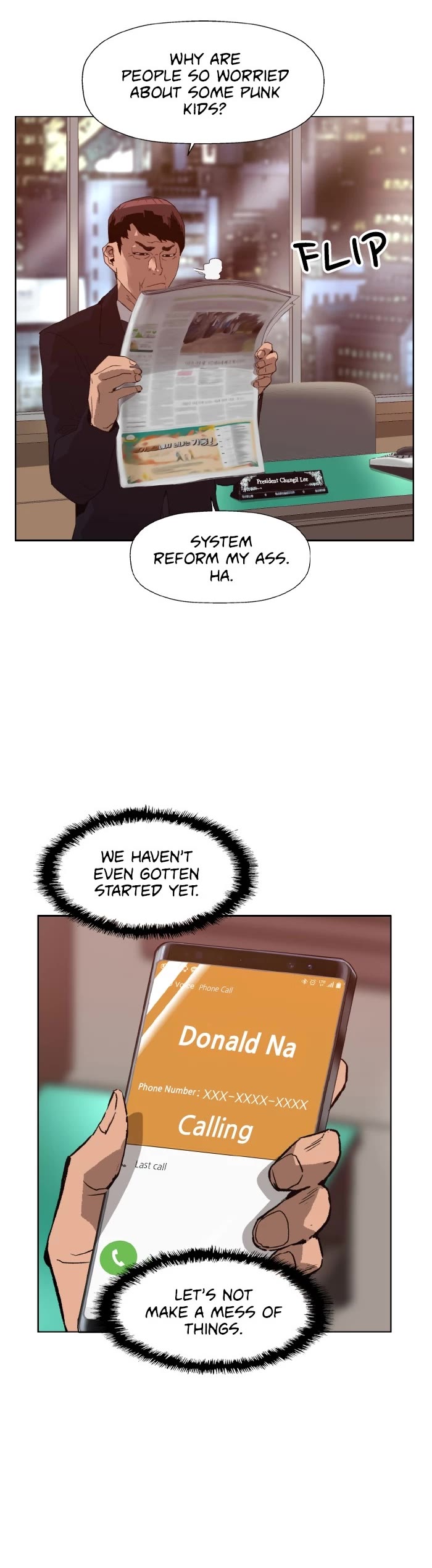 Weak Hero Chapter 216 page 35 - Chapter 216: (S3) Ep. 215