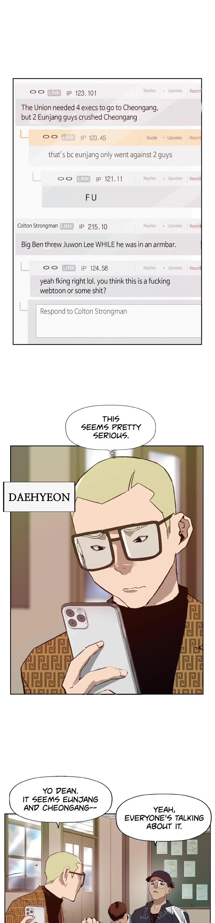 Weak Hero Chapter 216 page 6 - Chapter 216: (S3) Ep. 215