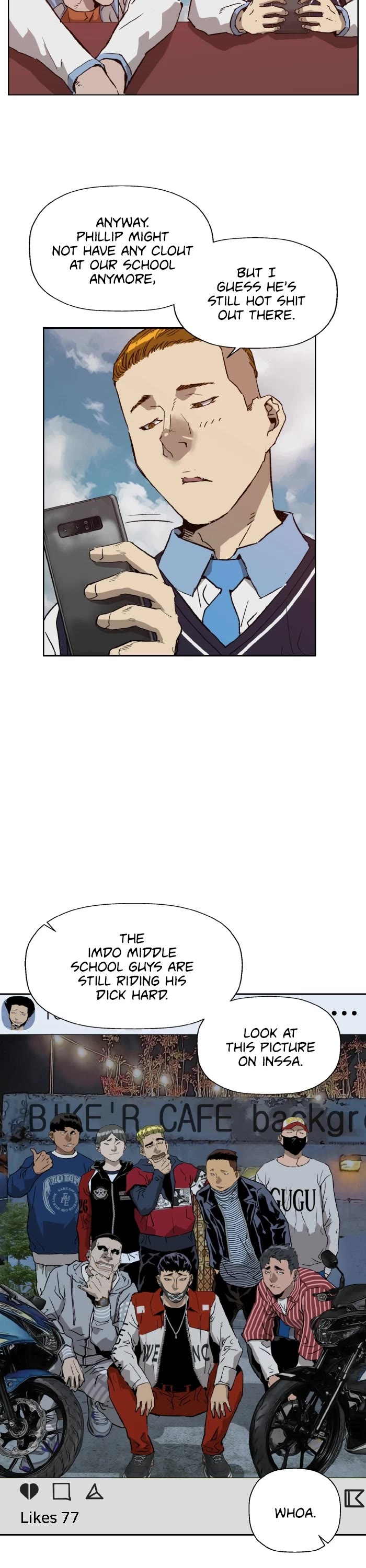 Weak Hero Chapter 217 page 3 - Chapter 217: (S3) Ep. 216