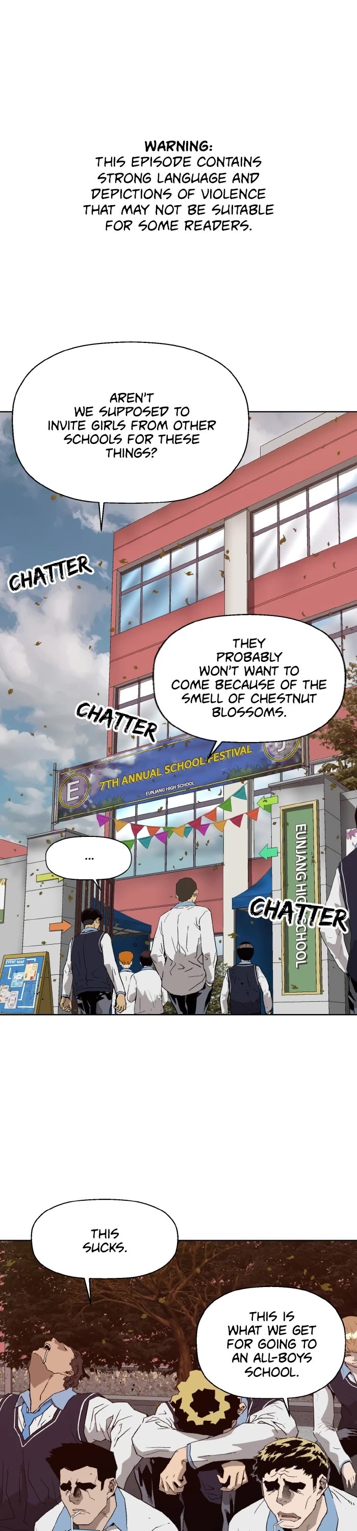 Weak Hero Chapter 218 page 1 - Chapter 218: (S3) Ep. 217