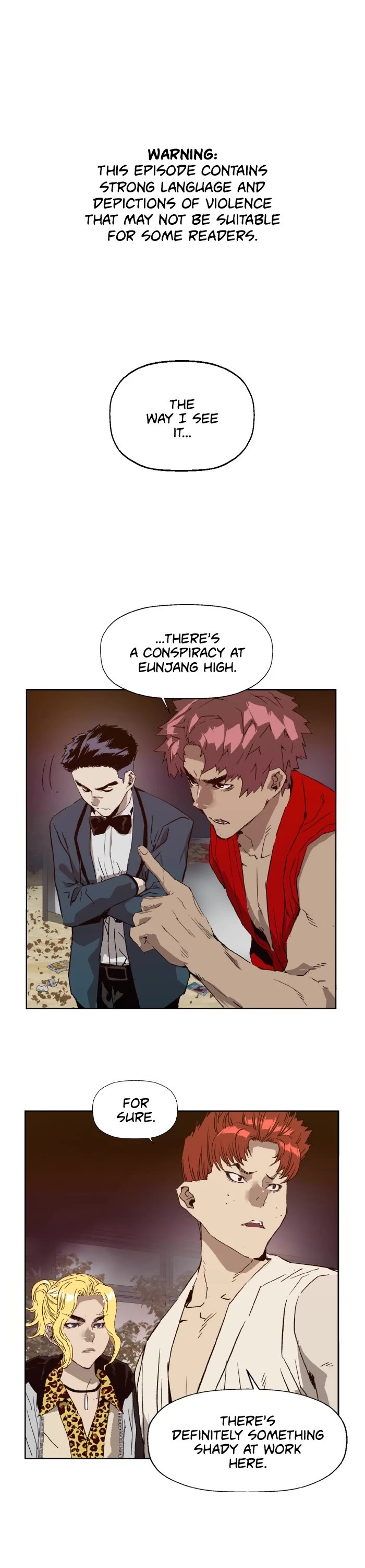 Weak Hero Chapter 219 page 1 - Chapter 219: (S3) Ep. 218