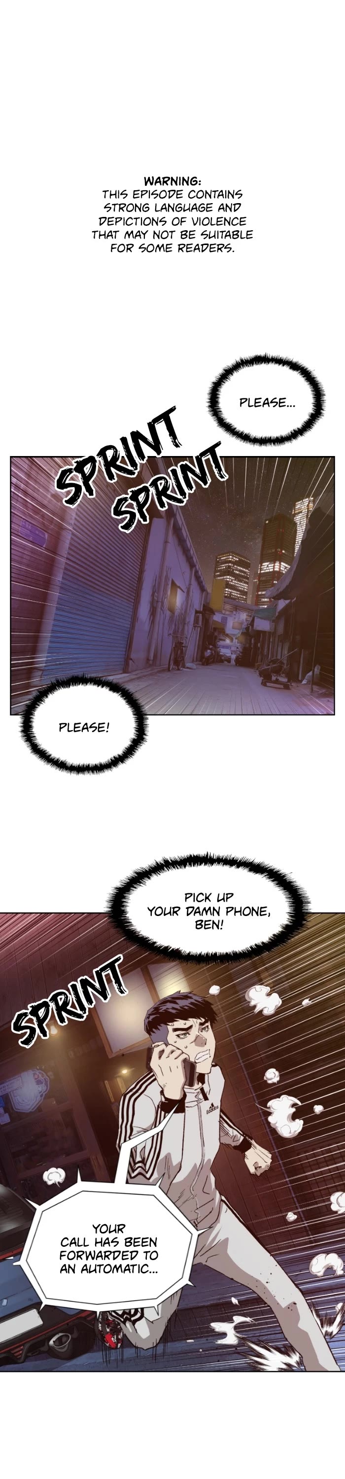 Weak Hero Chapter 222 page 1 - Chapter 222: (S3) Ep. 221