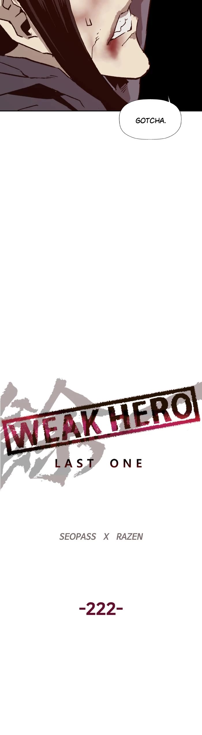 Weak Hero Chapter 223 page 25 - Chapter 223: (S3) Ep. 222