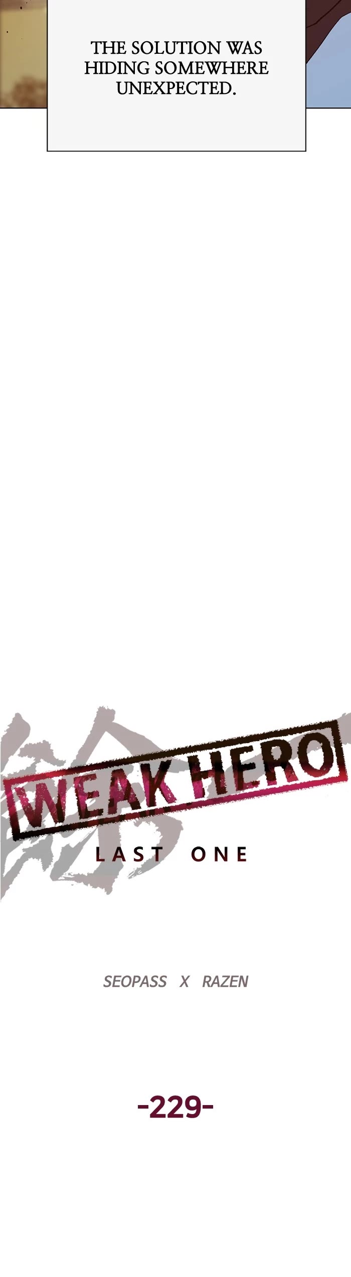 Weak Hero Chapter 230 page 15 - Chapter 230: (S3) Ep. 229