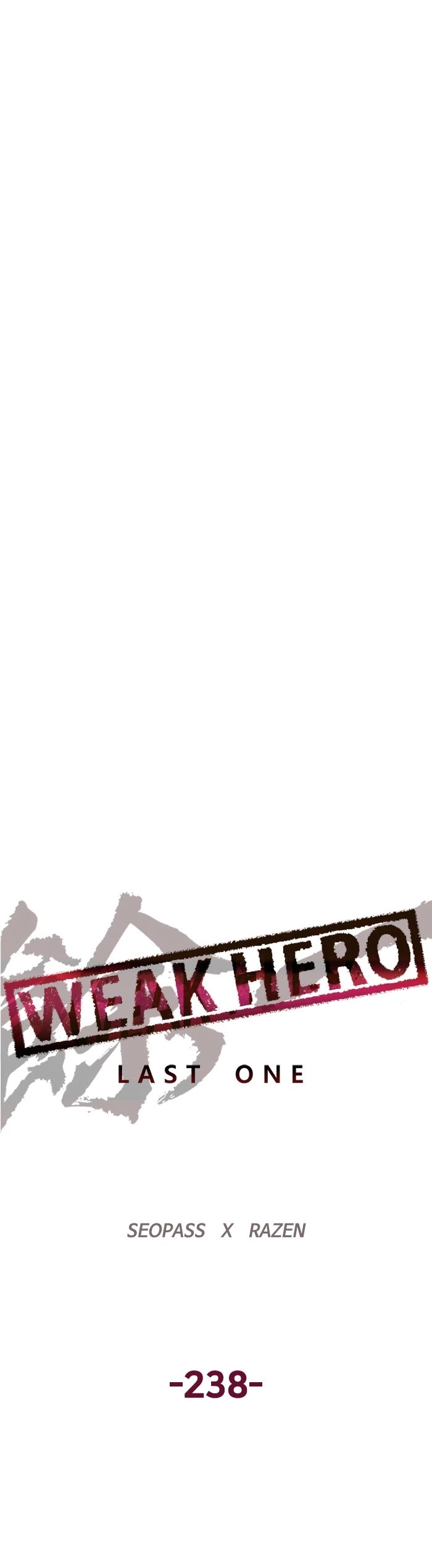 Weak Hero Chapter 239 page 4 - Chapter 239: (S3) Ep. 238