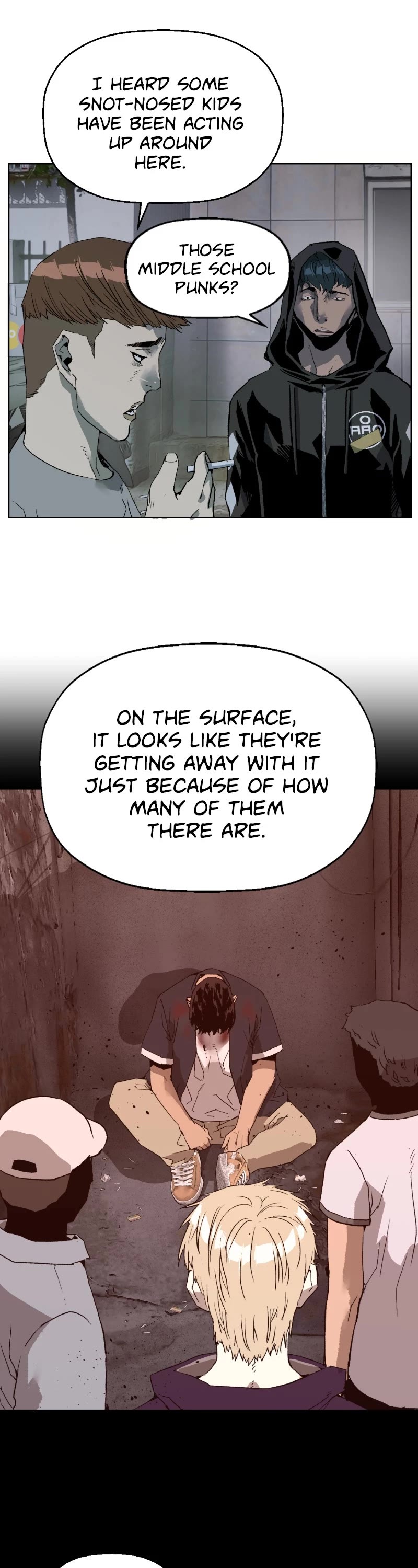 Weak Hero Chapter 262 page 1 - Chapter 262: (S3) Ep. 261
