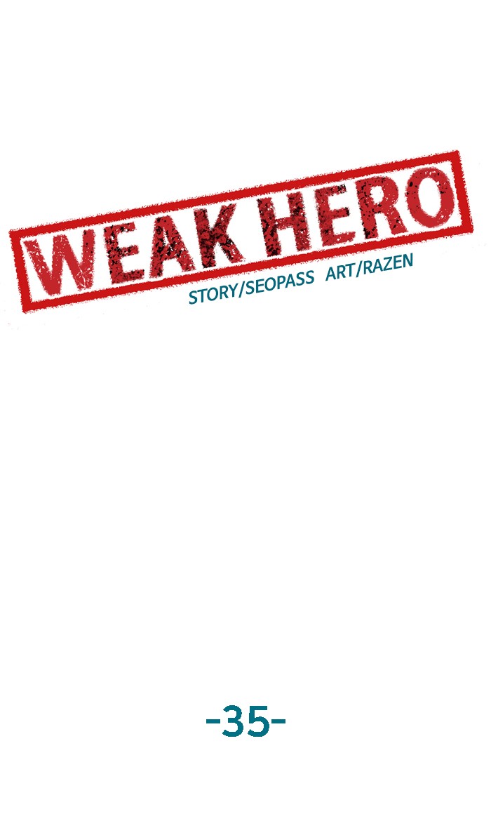 Weak Hero Chapter 35 page 1 - Chapter 35: Ep. 35