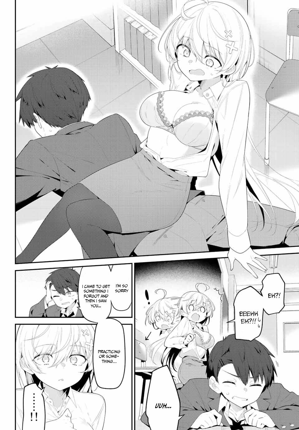 Weak-kneed Teacher Chapter 1 page 14 - Chapter 1: The scary teacher.