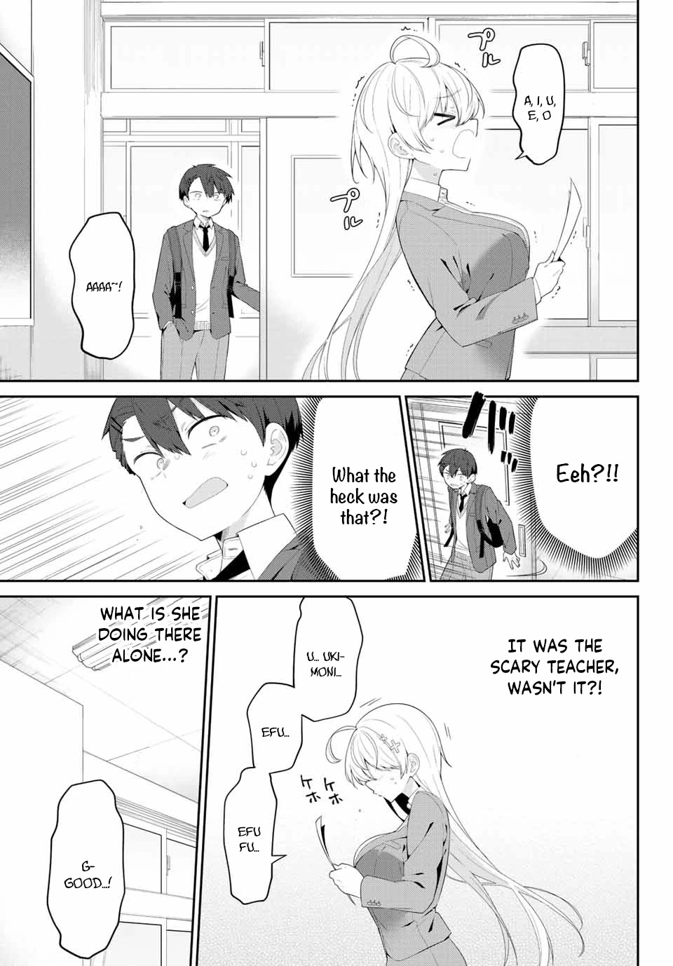 Weak-kneed Teacher Chapter 1 page 7 - Chapter 1: The scary teacher.