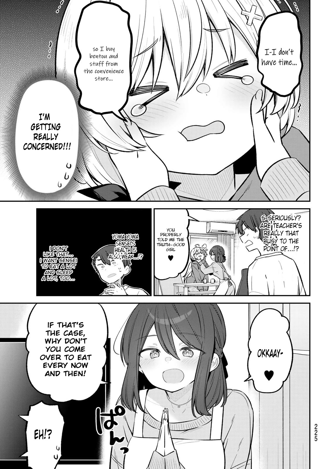 Weak-kneed Teacher Chapter 10 page 7 - Chapter 10: Sweetly Yowa Yowa