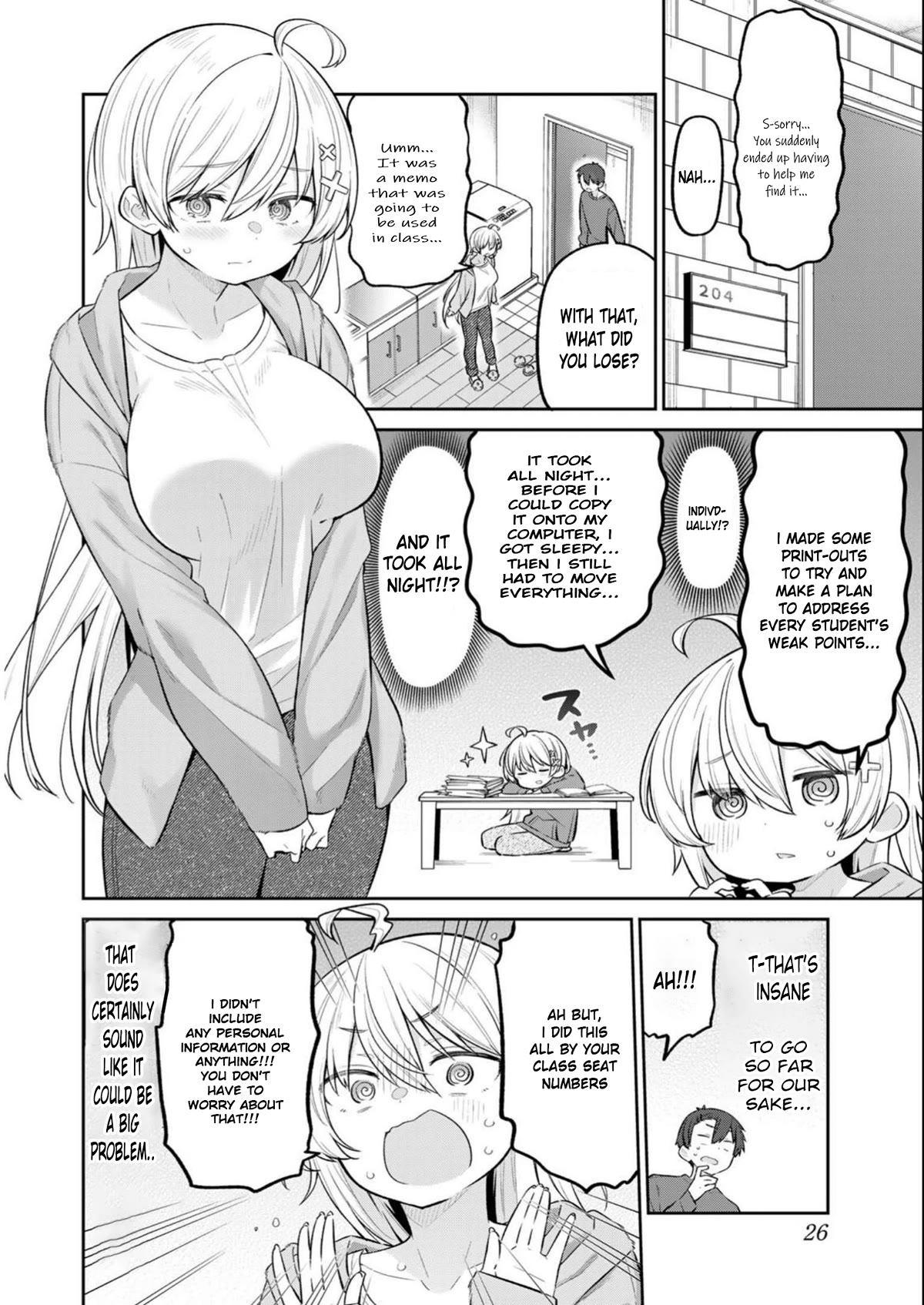 Weak-kneed Teacher Chapter 11 page 7 - Chapter 11: Yowa Yowa Lost Item