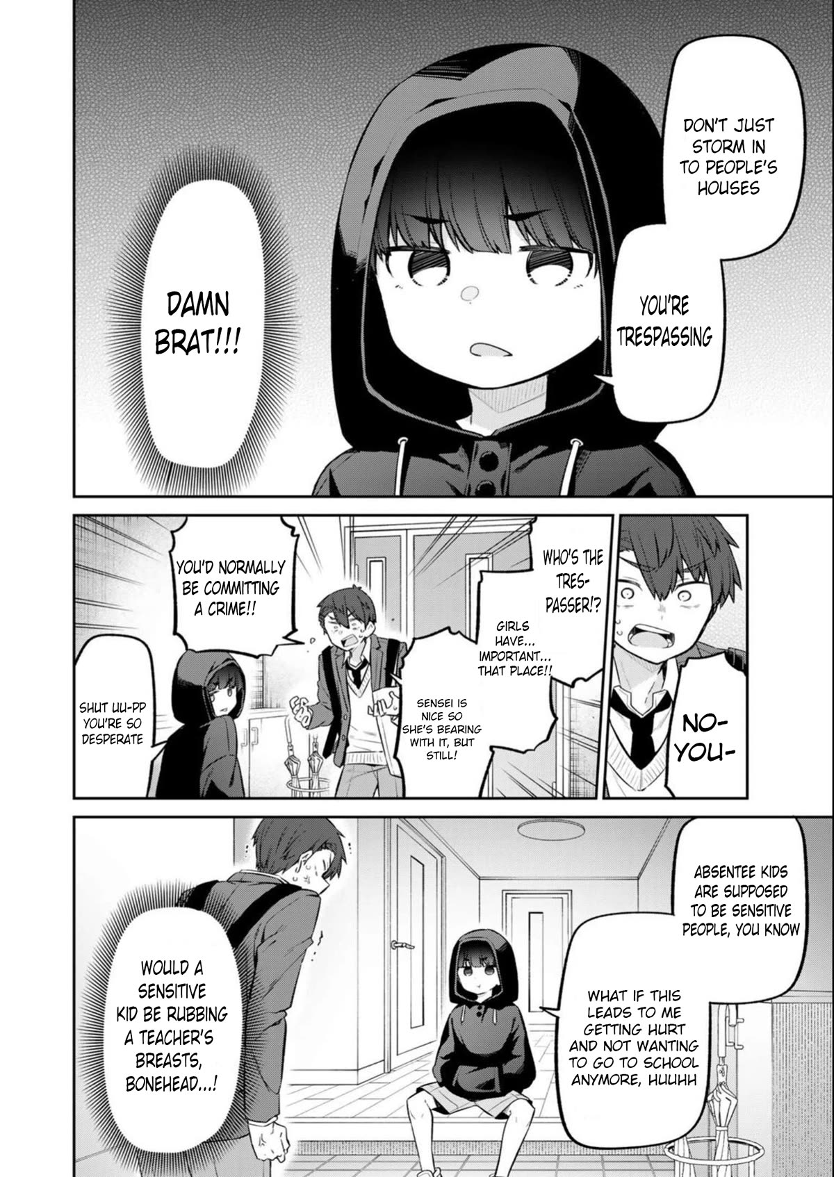 Weak-kneed Teacher Chapter 12 page 10 - Chapter 12: Momi Momi Communication