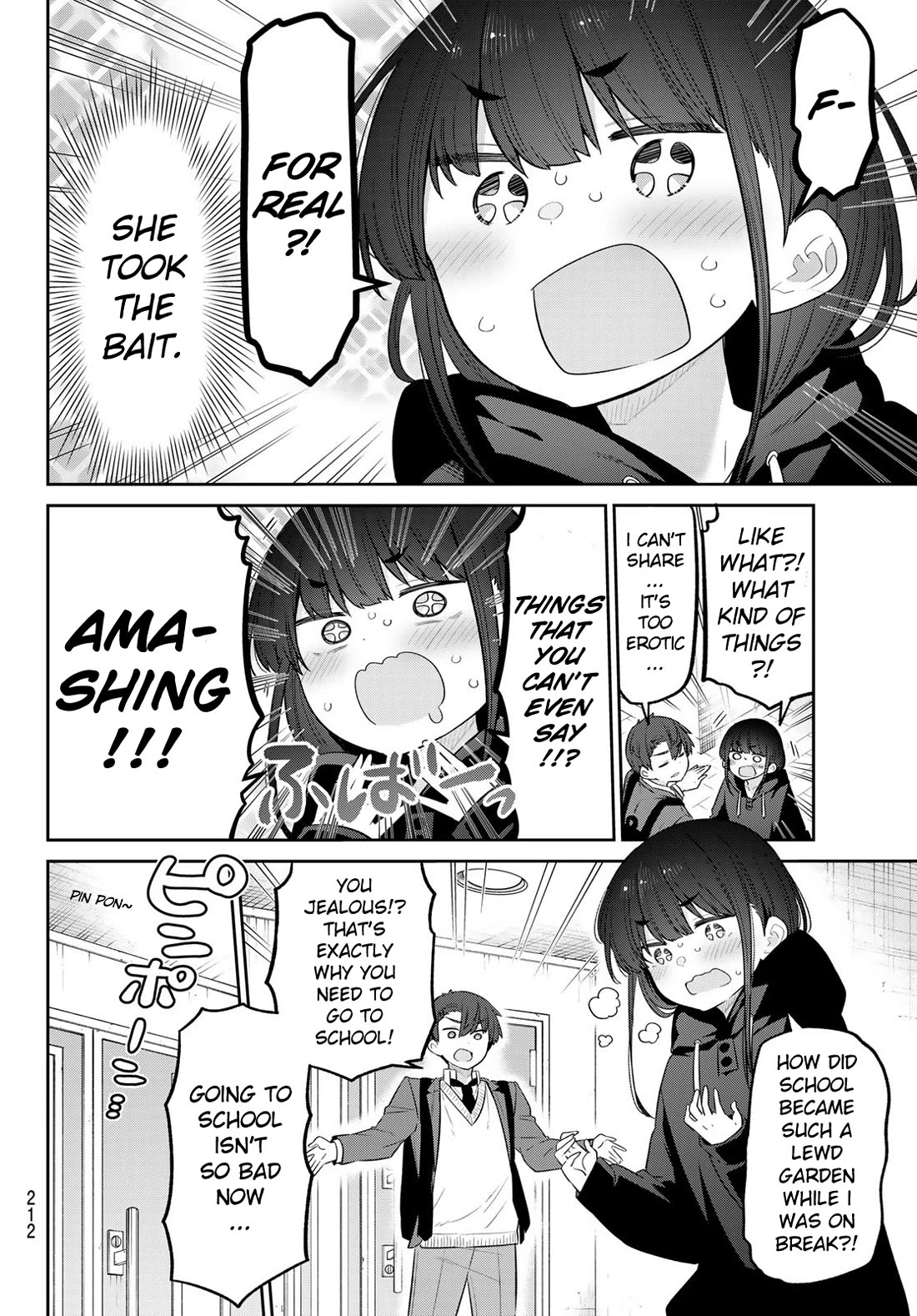 Weak-kneed Teacher Chapter 13 page 8 - Chapter 13: Momimomi Determination