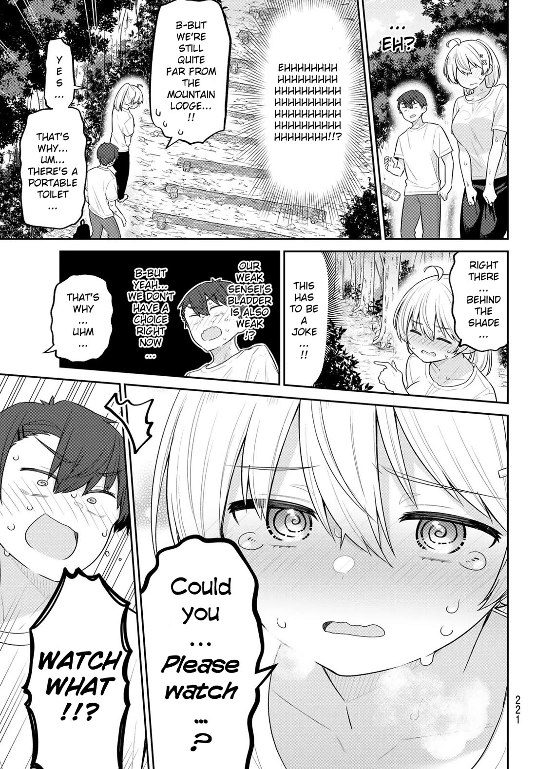 Weak-kneed Teacher Chapter 16 page 11 - Chapter 16: Yowayowa's Field Trip 1