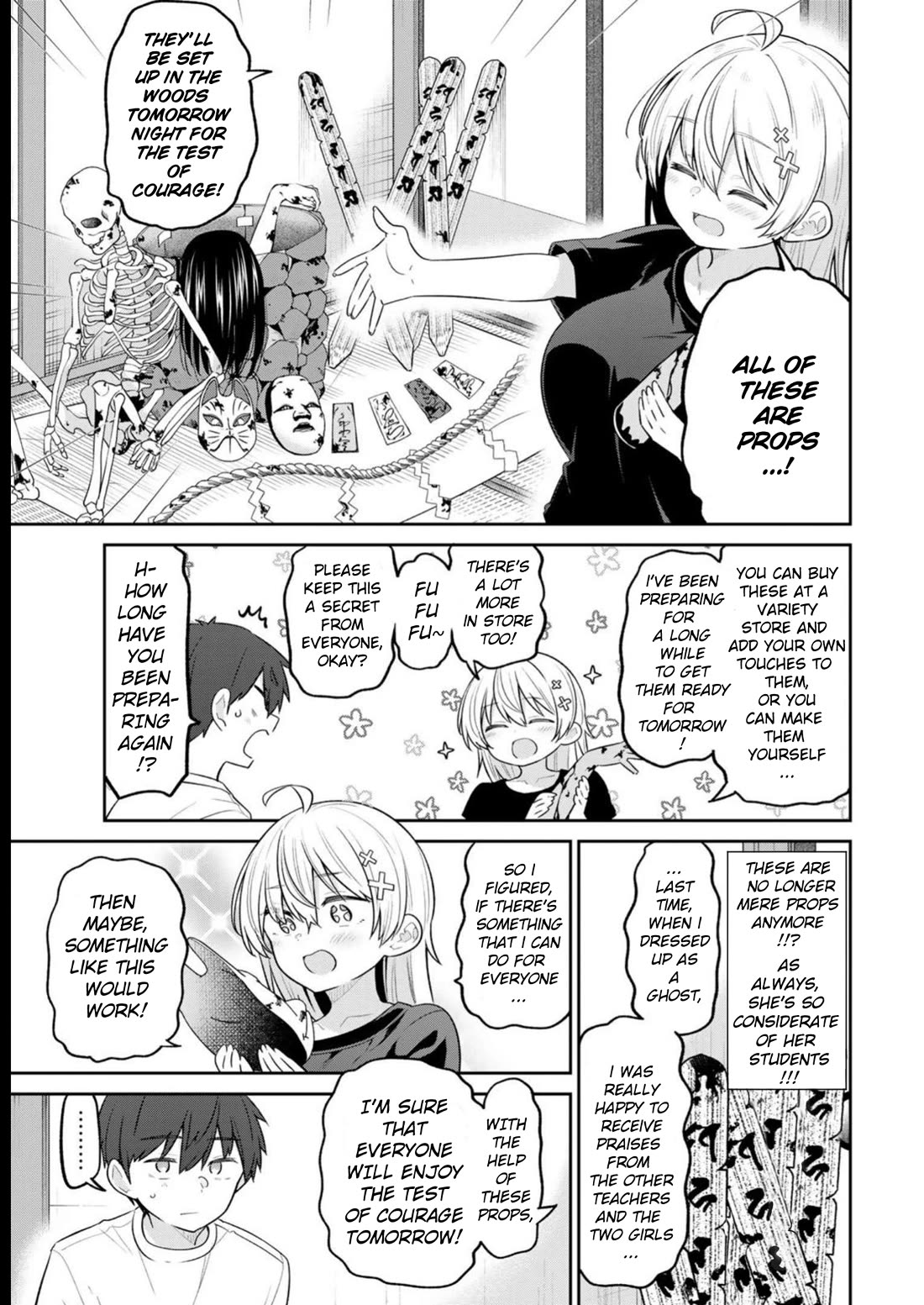 Weak-kneed Teacher Chapter 17 page 12 - Chapter 17: Yowayowa's Field Trip 2