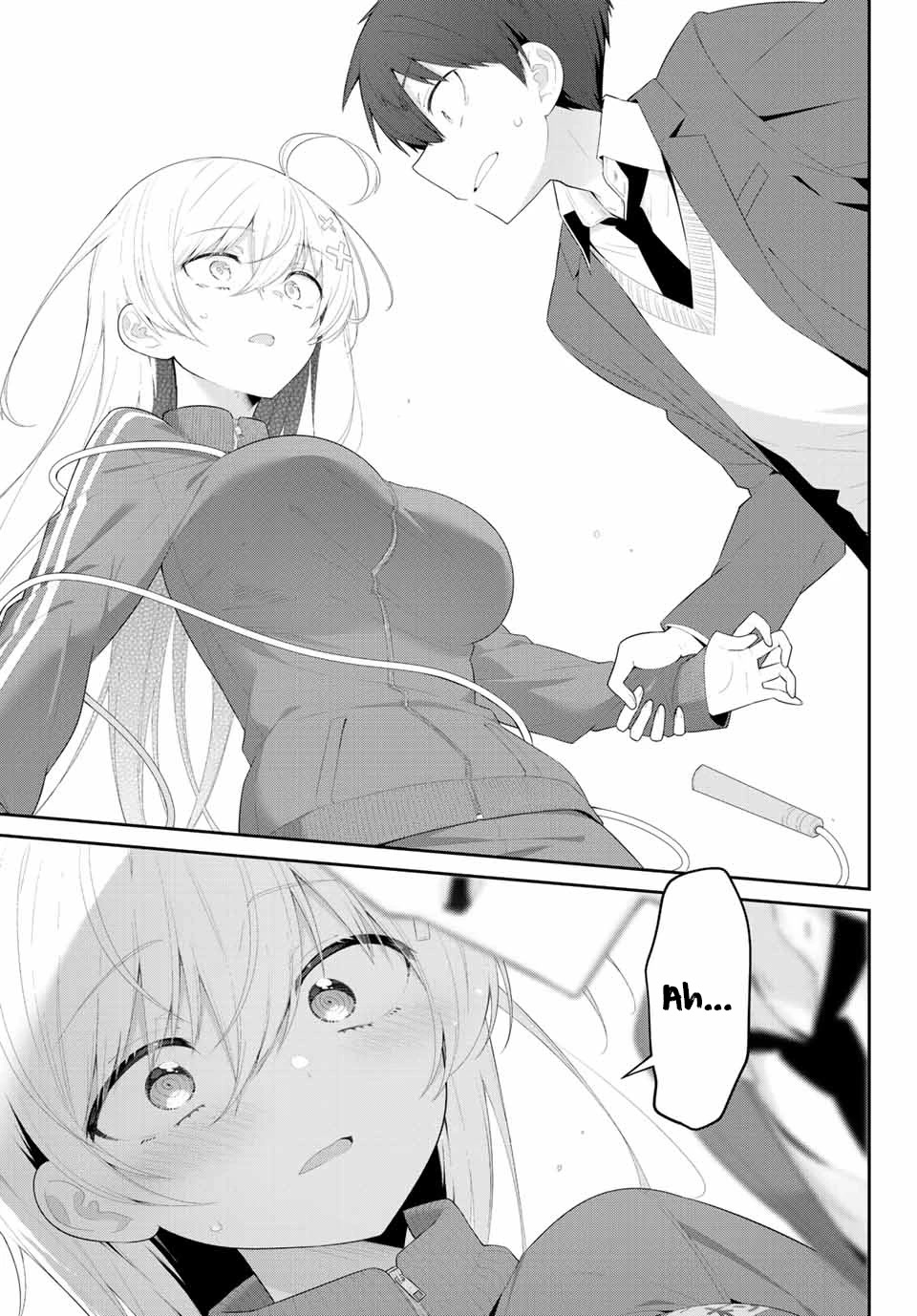 Weak-kneed Teacher Chapter 2 page 12 - Chapter 2: Weak and shy behind school.