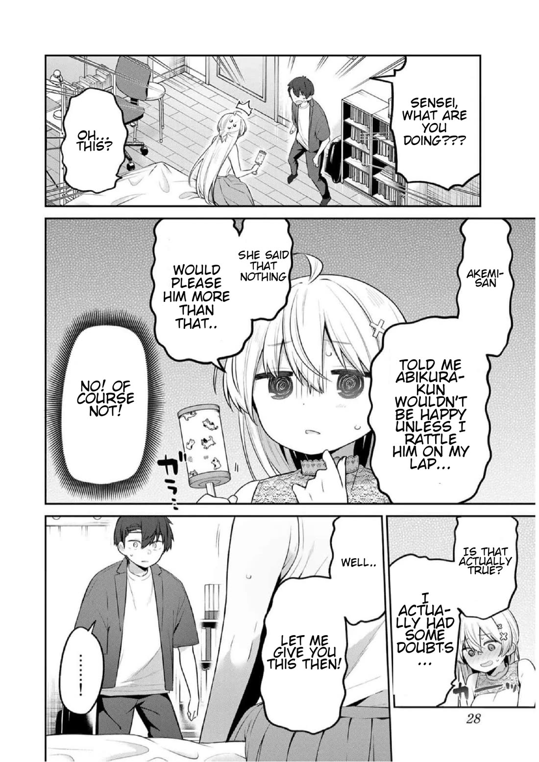 Weak-kneed Teacher Chapter 21 page 10 - Chapter 21: Yowa Yowa Date 2