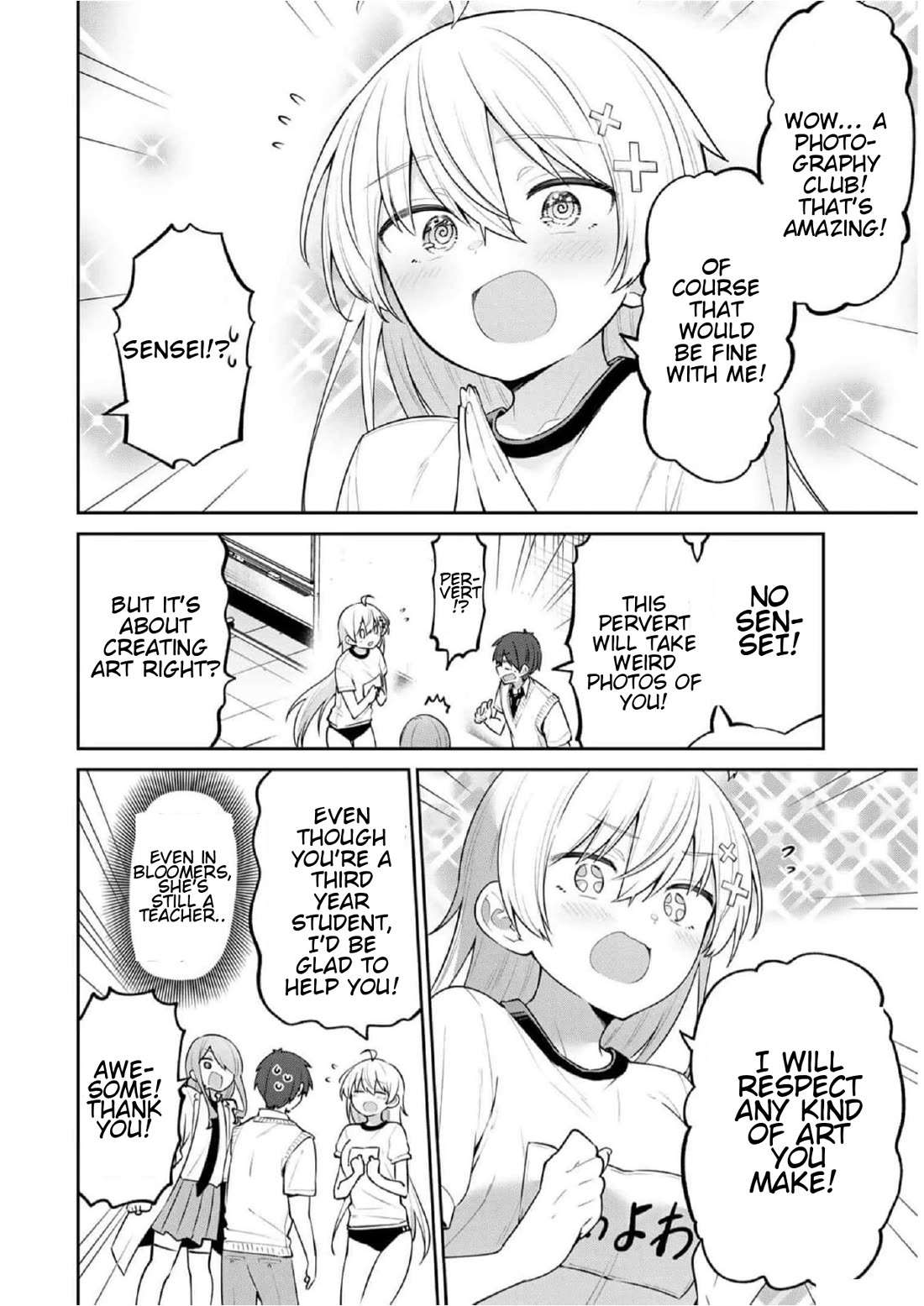 Weak-kneed Teacher Chapter 24 page 11 - Chapter 24: Yowa Yowa Intimidation
