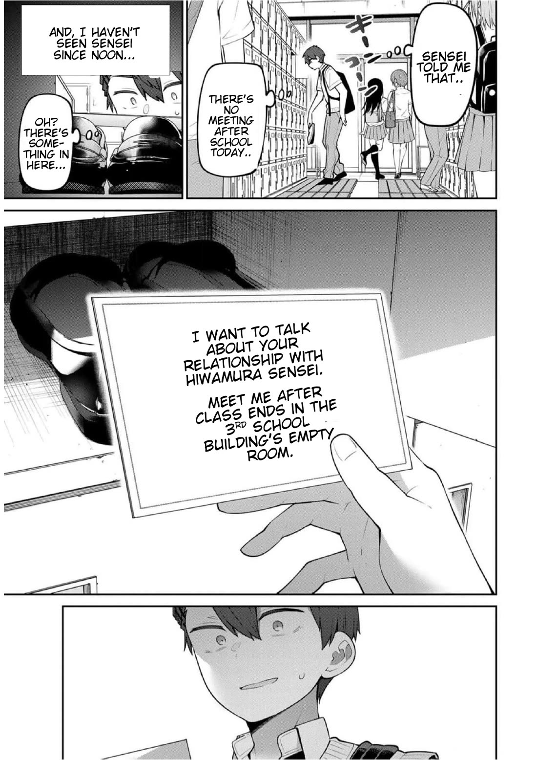 Weak-kneed Teacher Chapter 24 page 2 - Chapter 24: Yowa Yowa Intimidation