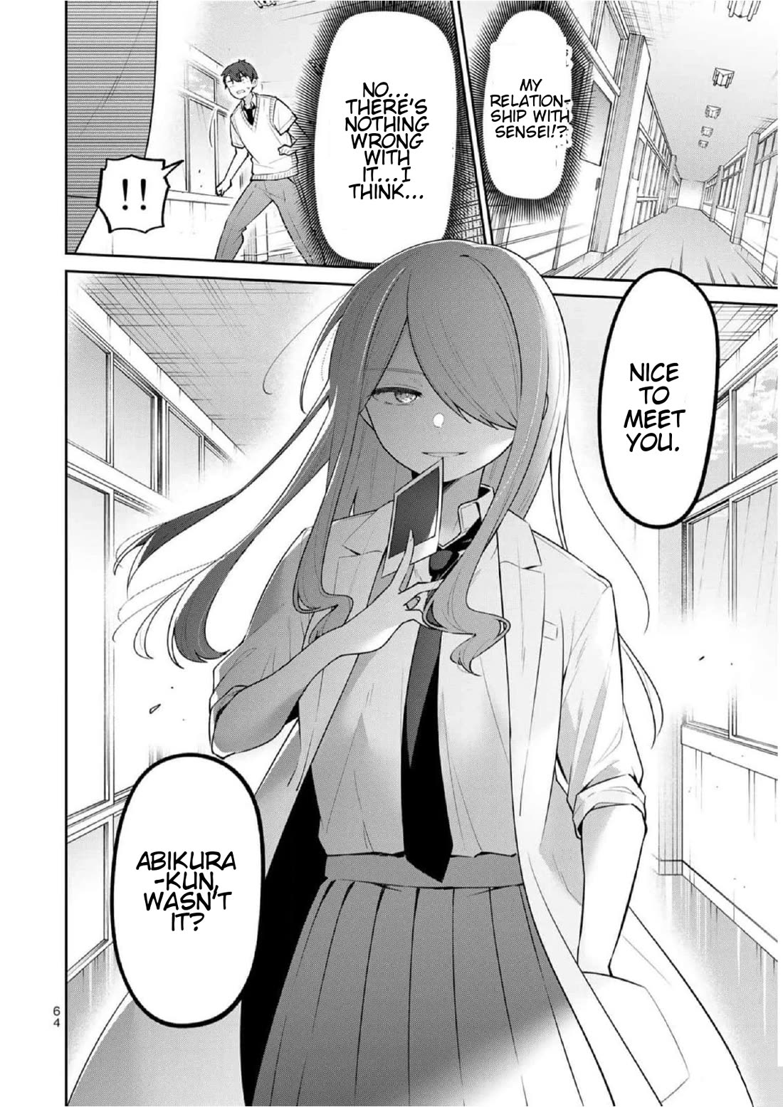 Weak-kneed Teacher Chapter 24 page 3 - Chapter 24: Yowa Yowa Intimidation