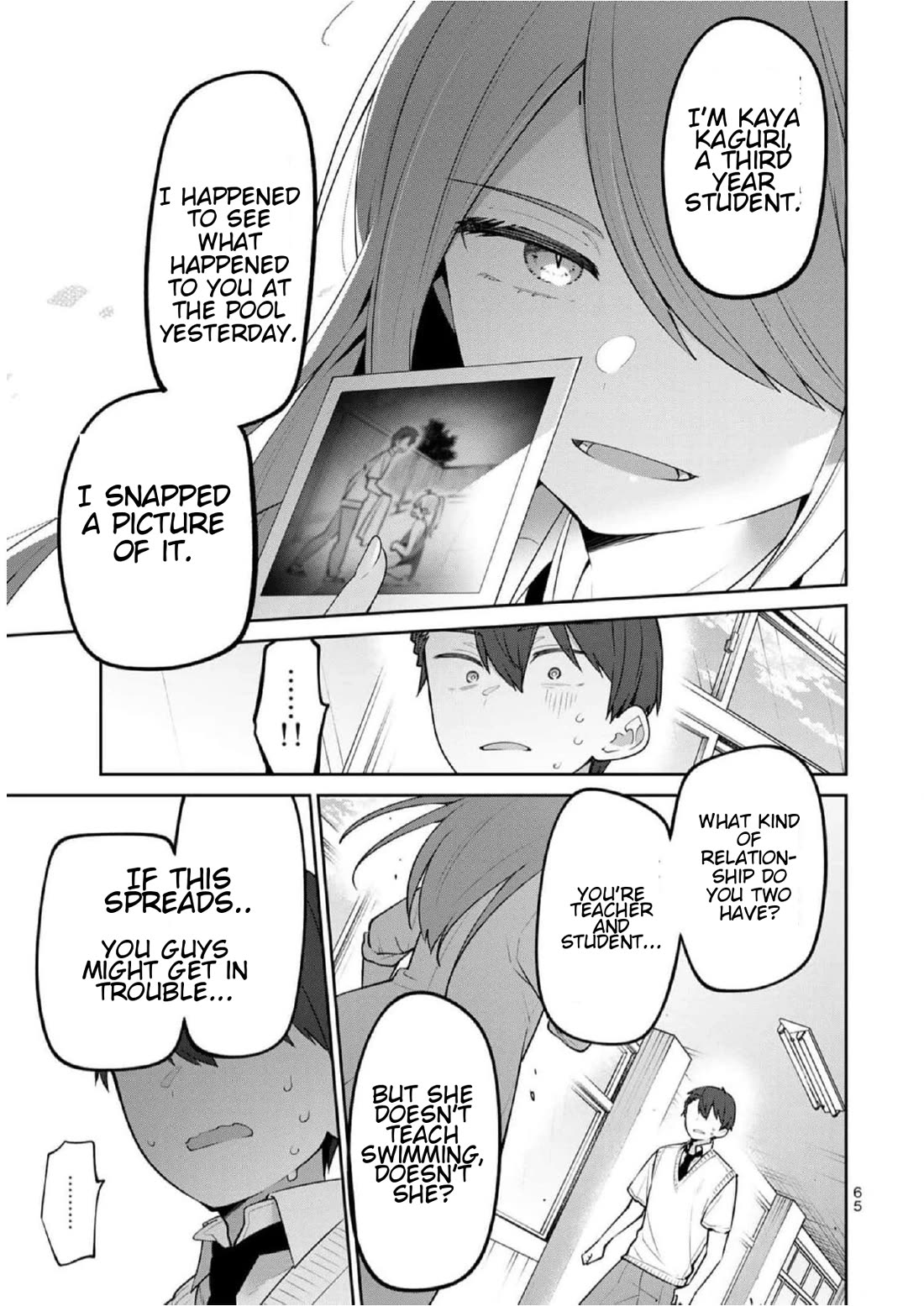 Weak-kneed Teacher Chapter 24 page 4 - Chapter 24: Yowa Yowa Intimidation