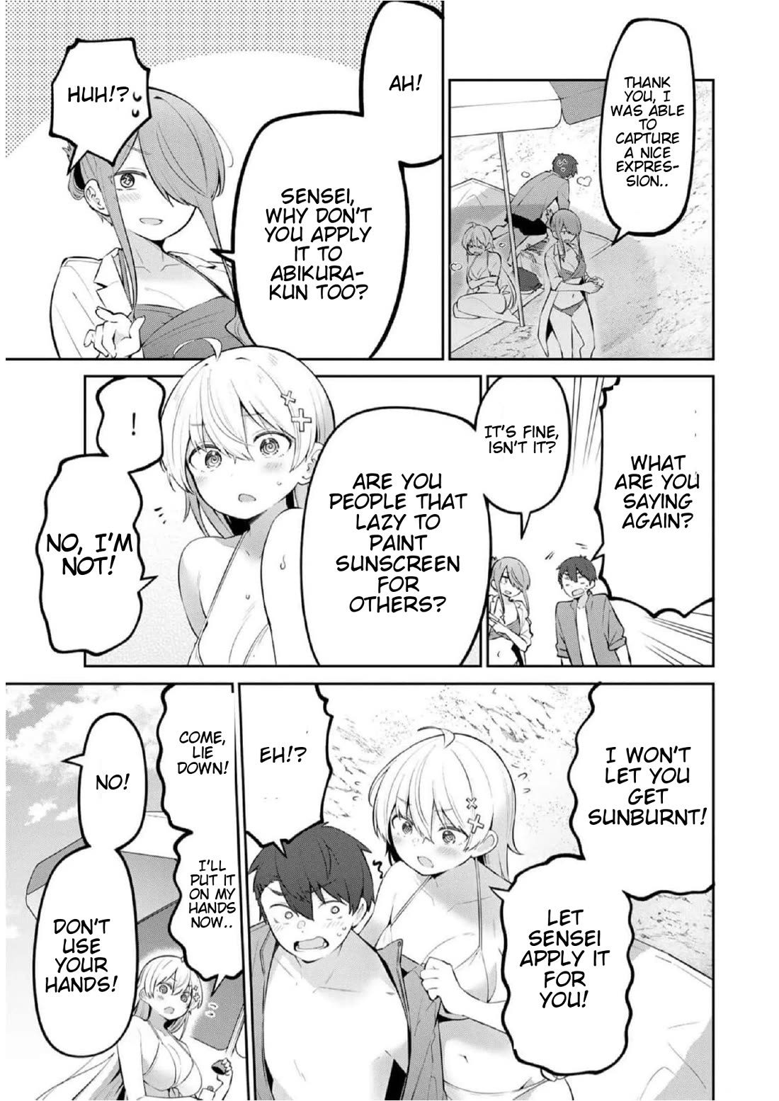 Weak-kneed Teacher Chapter 28 page 9 - Chapter 28: Yowa Yowa Photoshoot Camp 1