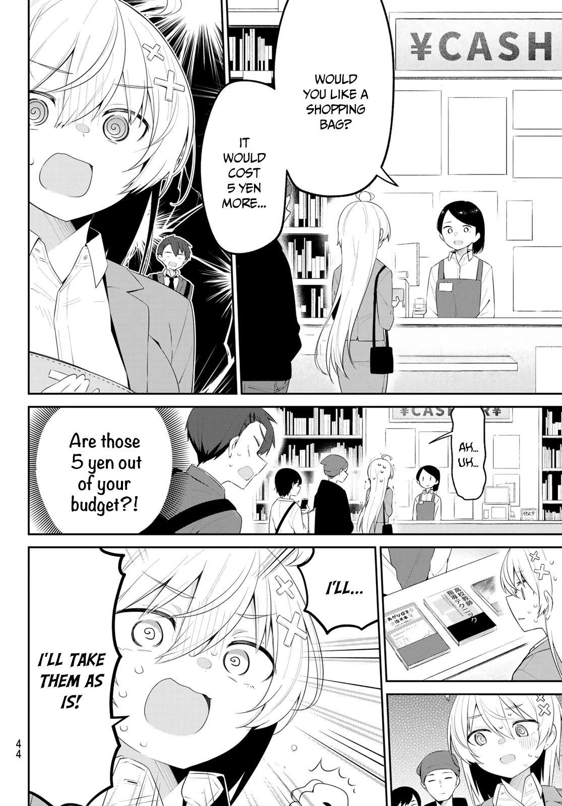 Weak-kneed Teacher Chapter 3 page 9 - Chapter 3: Weak and shy in a book library.