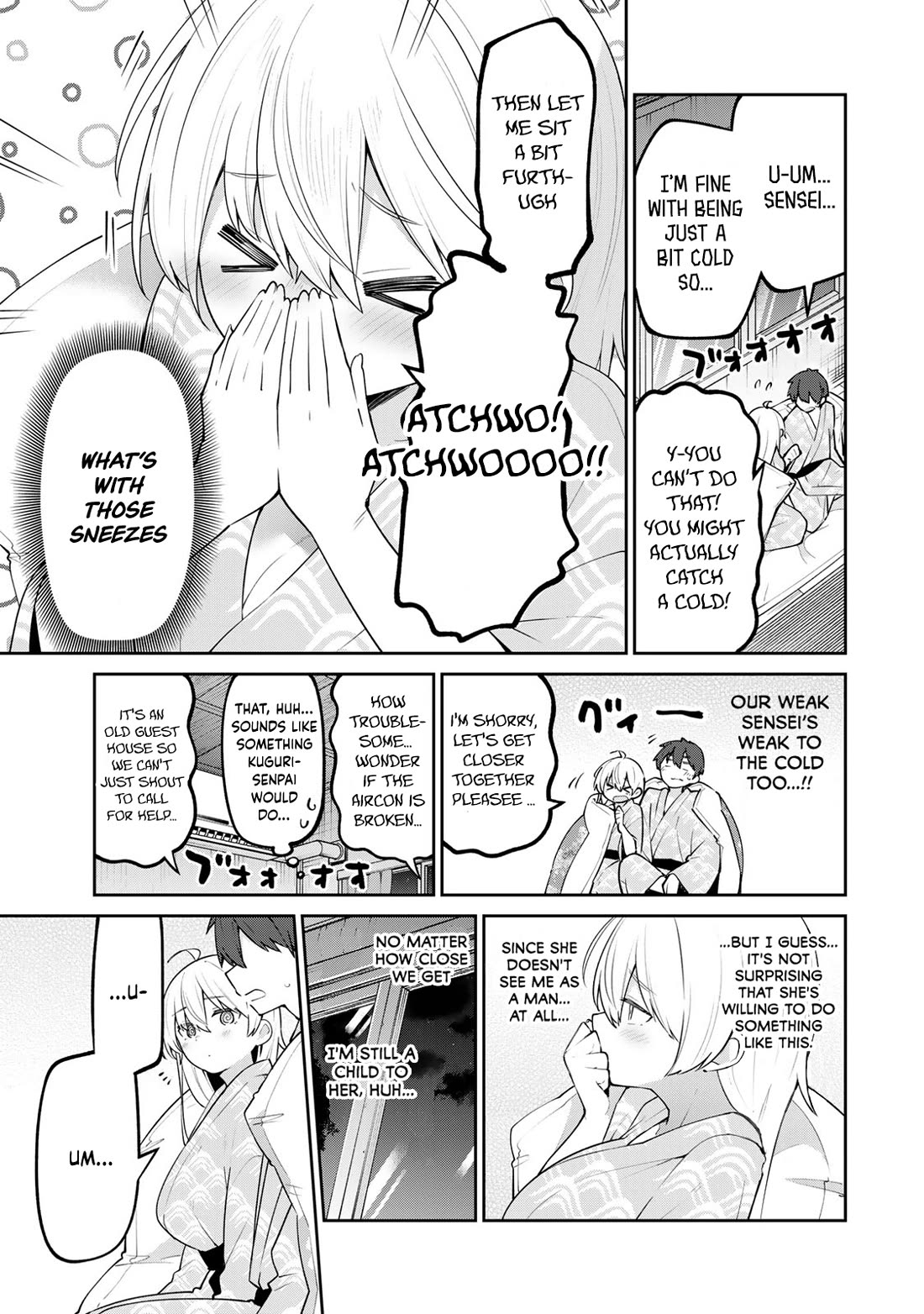 Weak-kneed Teacher Chapter 30 page 10 - Chapter 30: Yowayowa's Photography Camp 3