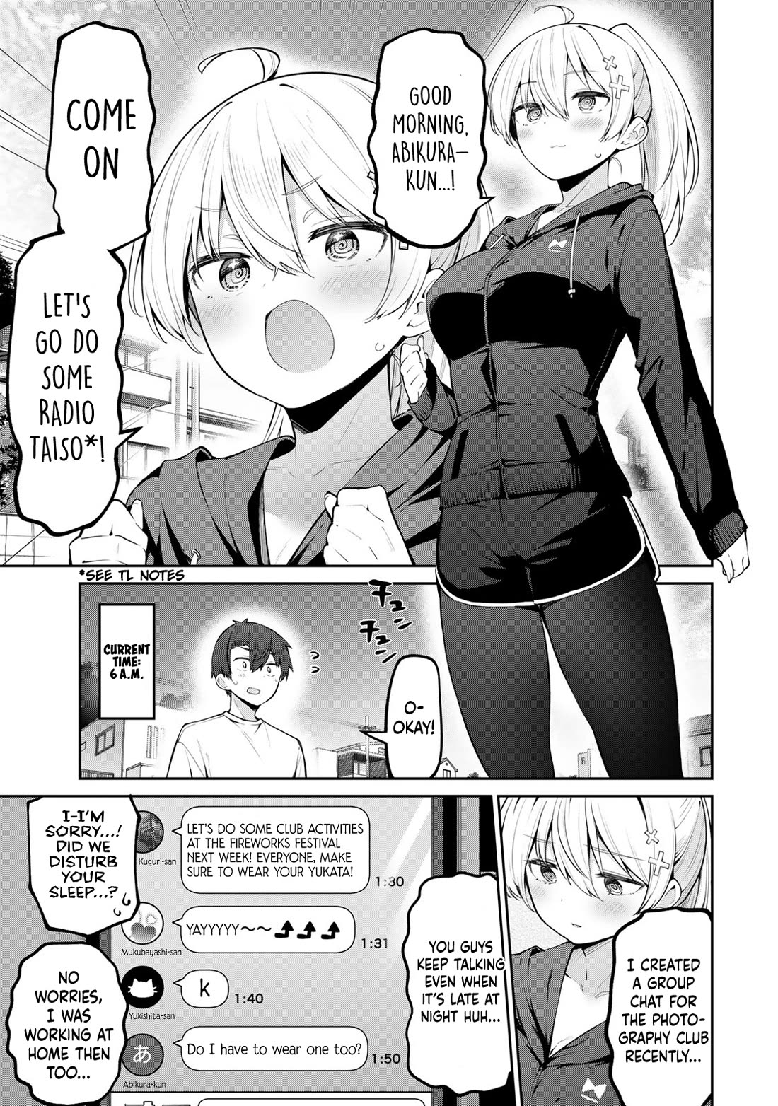 Weak-kneed Teacher Chapter 35 page 1 - Chapter 35: Yowayowa's Radio Taiso