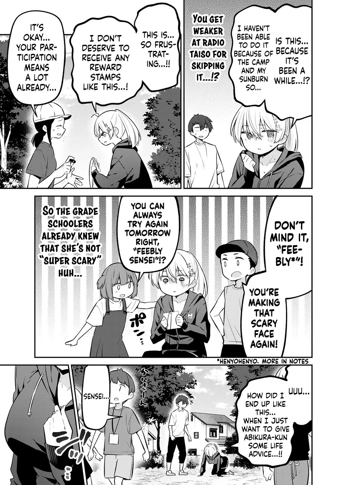 Weak-kneed Teacher Chapter 35 page 5 - Chapter 35: Yowayowa's Radio Taiso