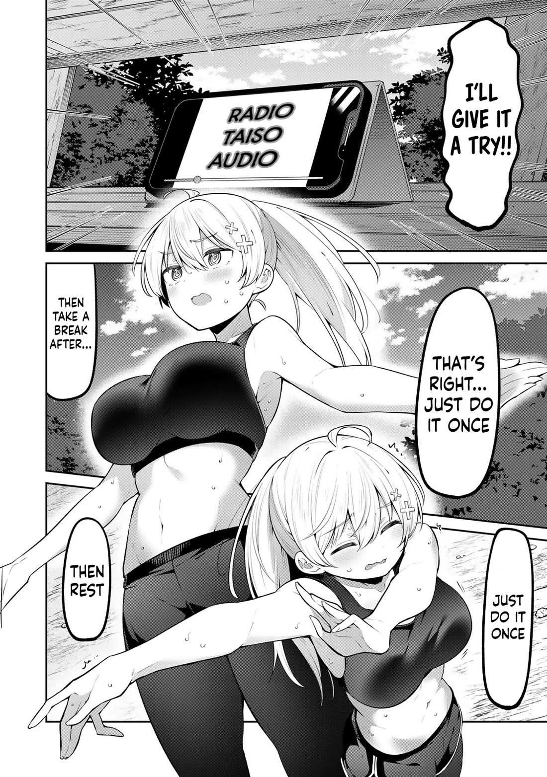 Weak-kneed Teacher Chapter 35 page 8 - Chapter 35: Yowayowa's Radio Taiso