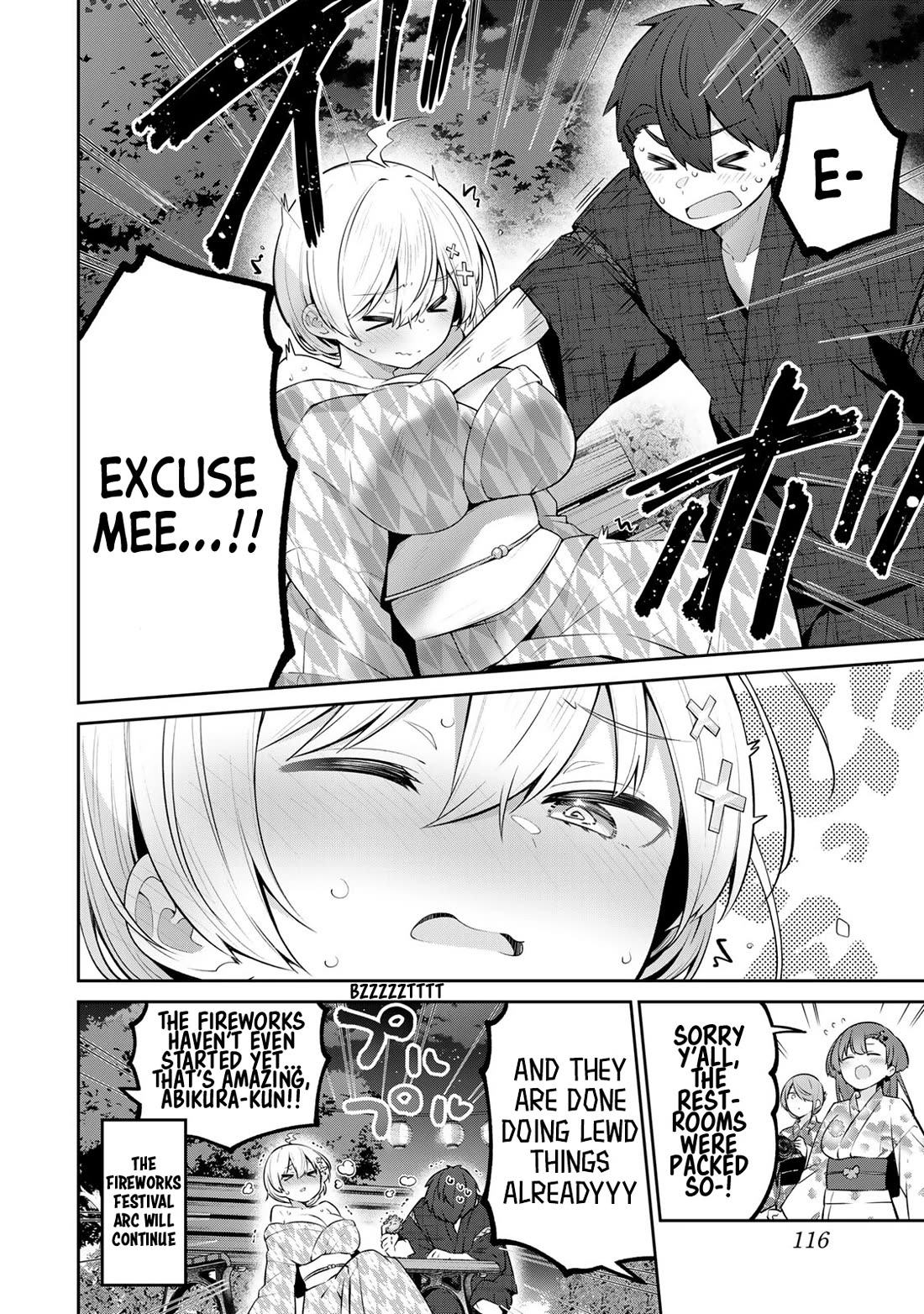 Weak-kneed Teacher Chapter 36 page 14 - Chapter 36: Yowayowa's Fireworks Festival 1