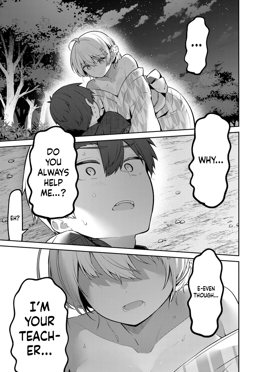 Weak-kneed Teacher Chapter 38 page 11 - Chapter 38: Yowayowa's Fireworks Festival 3