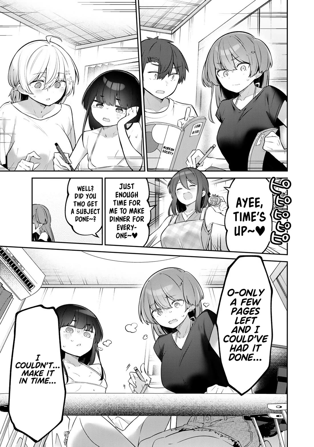 Weak-kneed Teacher Chapter 40 page 12 - Chapter 40: Tsuyo-Mini's Homework