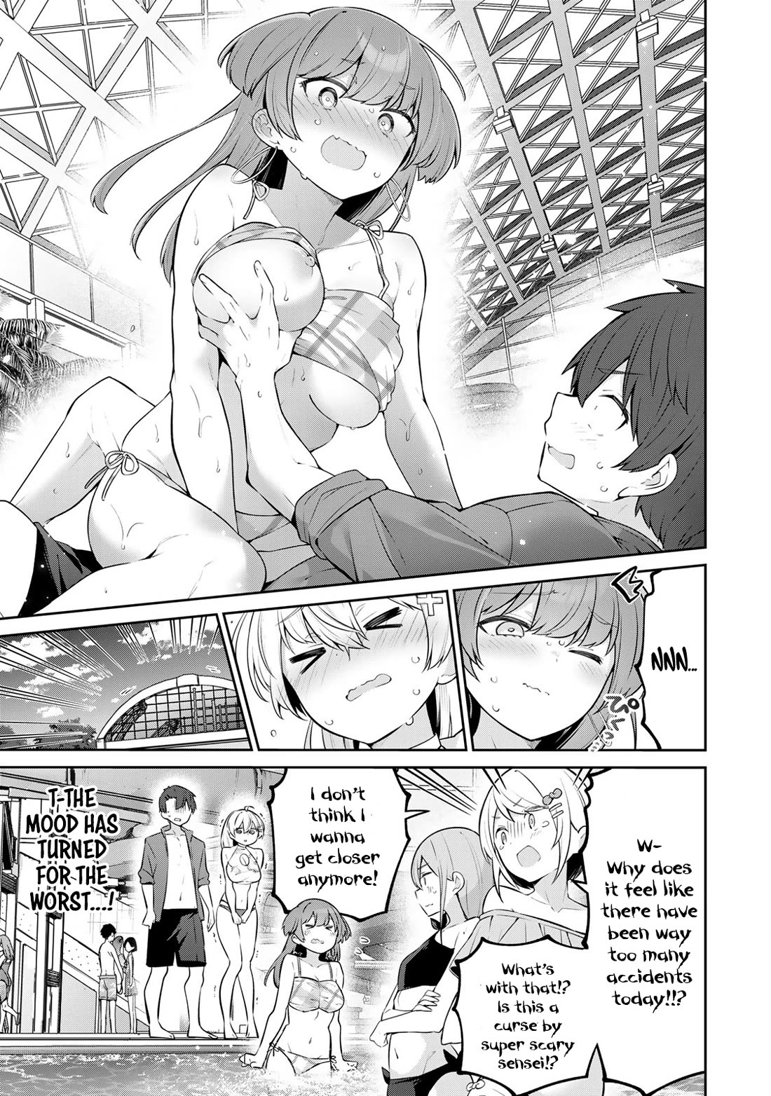 Weak-kneed Teacher Chapter 41 page 9 - Chapter 41: Yowayowa's Water Park