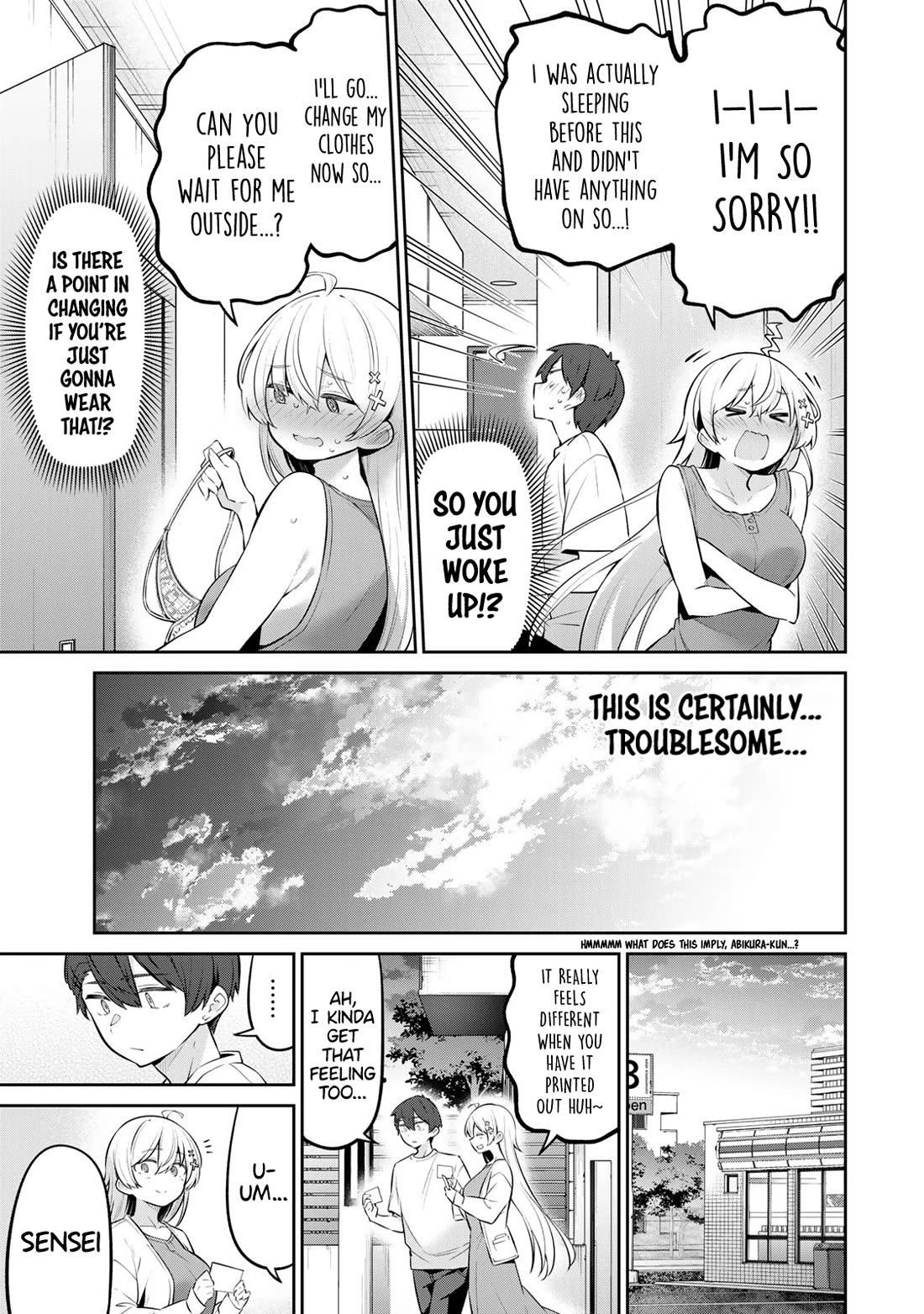 Weak-kneed Teacher Chapter 43 page 9 - Chapter 43: Yowayowa & The End of Summer