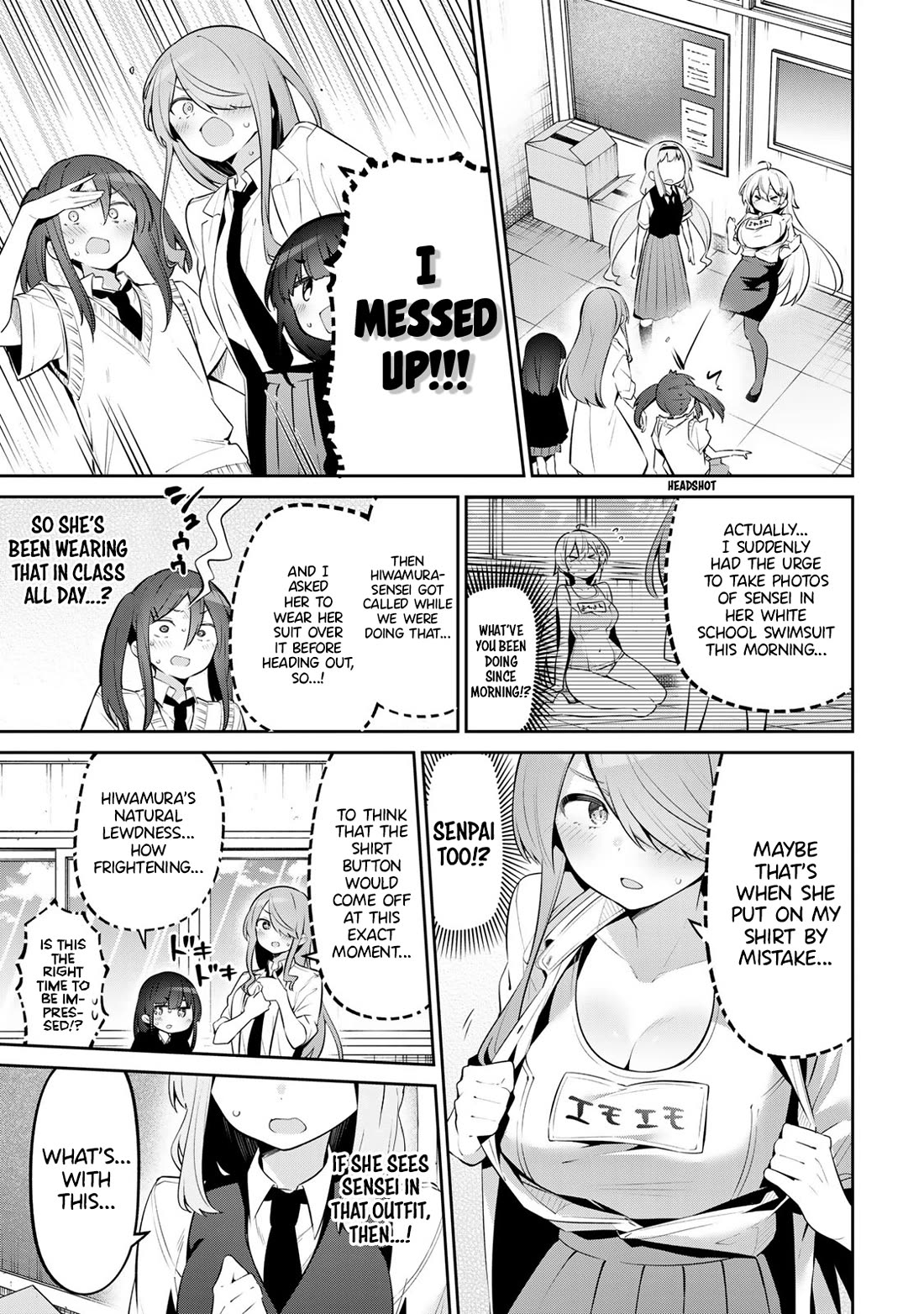 Weak-kneed Teacher Chapter 45 page 9 - Chapter 45: Public Morals & Yowayowa
