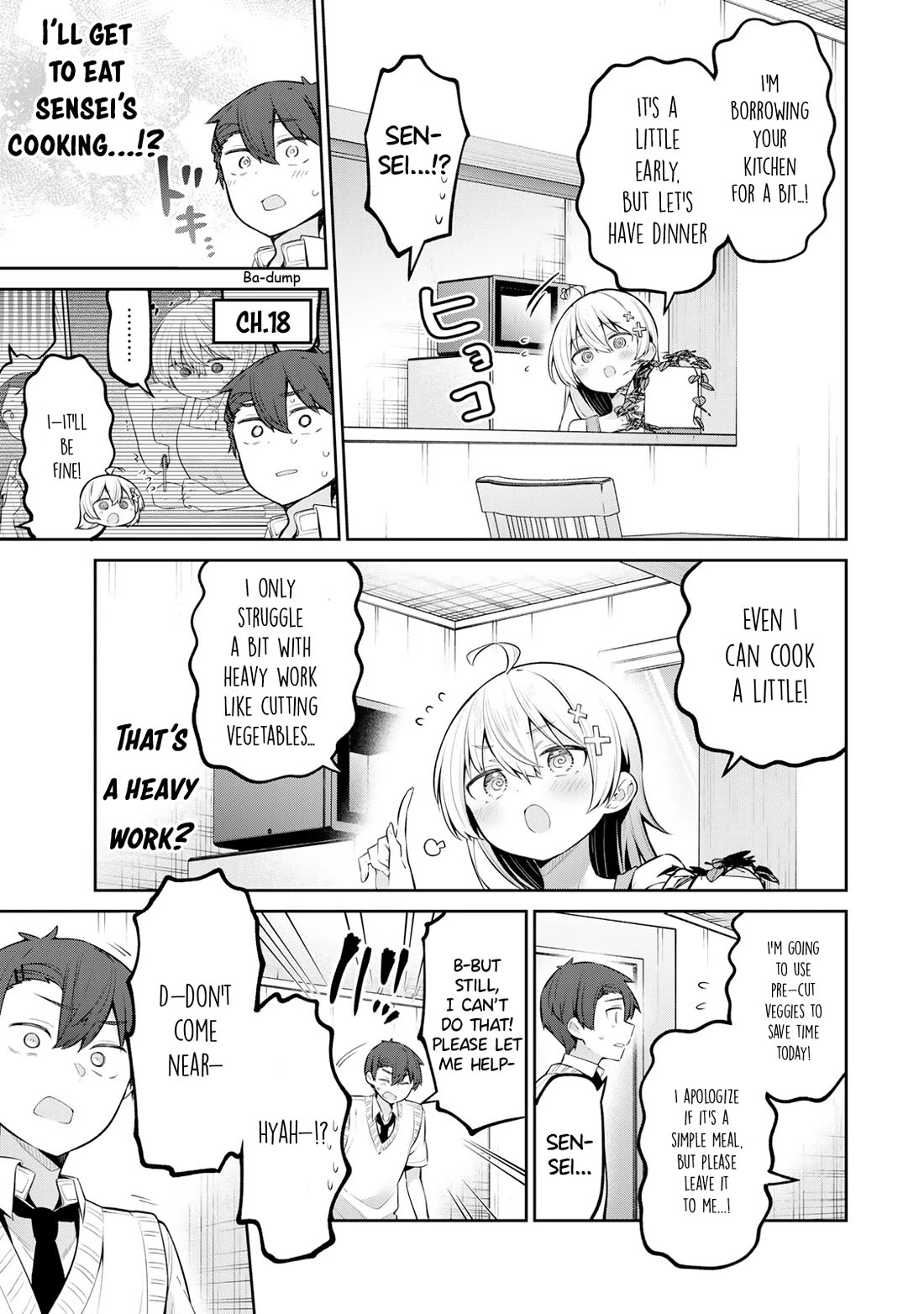 Weak-kneed Teacher Chapter 48 page 5 - Chapter 48: Nursing Yowayowa 1